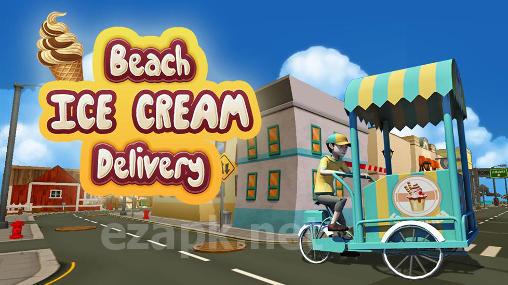 Beach ice cream delivery