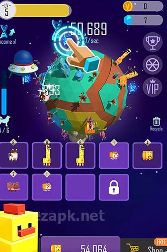Pixel animal planet