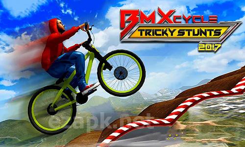 BMX cycle tricky stunts 2017