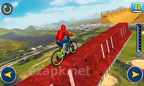 BMX cycle tricky stunts 2017