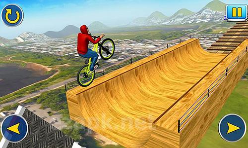 BMX cycle tricky stunts 2017