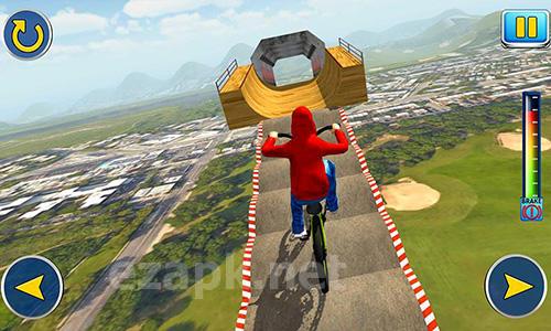 BMX cycle tricky stunts 2017