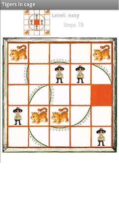 Tigers in cage