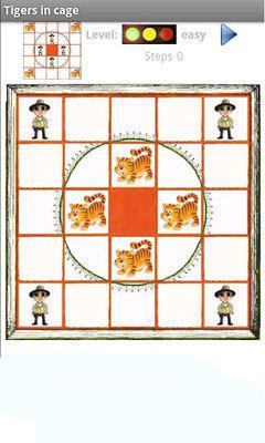 Tigers in cage