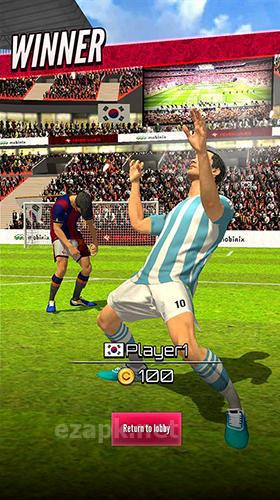Soccer championship: Freekick