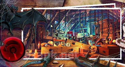 Hidden objects: Vampires temple 2. Vampire games