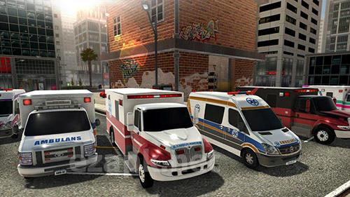 City ambulance: Rescue rush