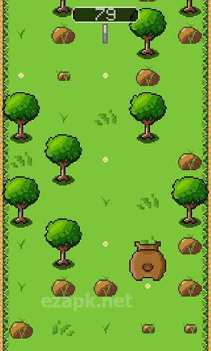Cat`s trip: Run game in pixel style