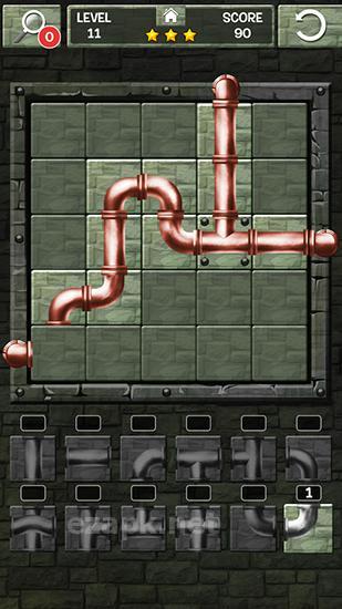 Pipe puzzle brain