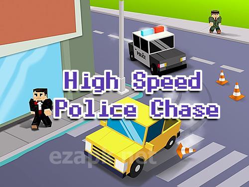High speed police chase