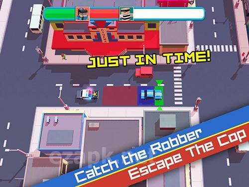 High speed police chase