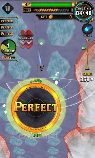 Vertical cliff
