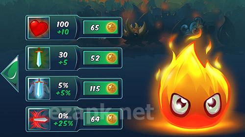 Elements vs. monsters
