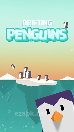 Drifting penguins