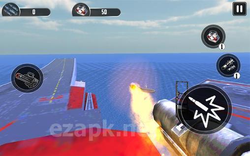 Navy gunner shoot war 3D