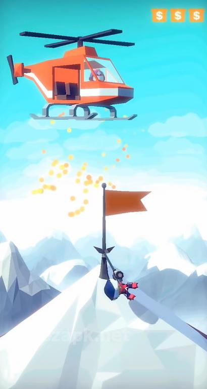 Hang Line: Mountain Climber