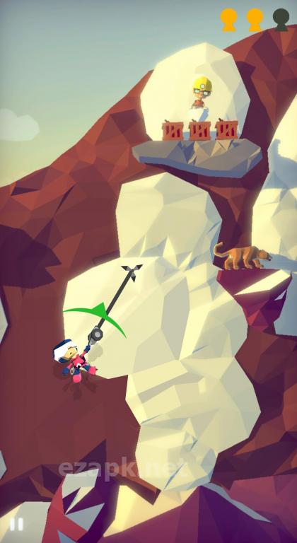 Hang Line: Mountain Climber