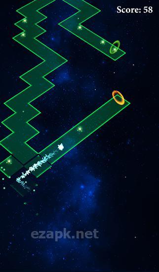 Zig zag portal: Double walls