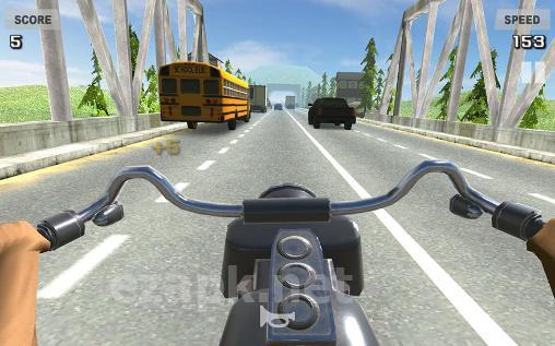 Riding in traffic online