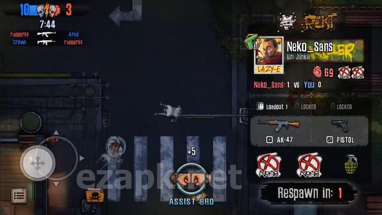 Urban Crooks - Top-Down Shooter Multiplayer Game