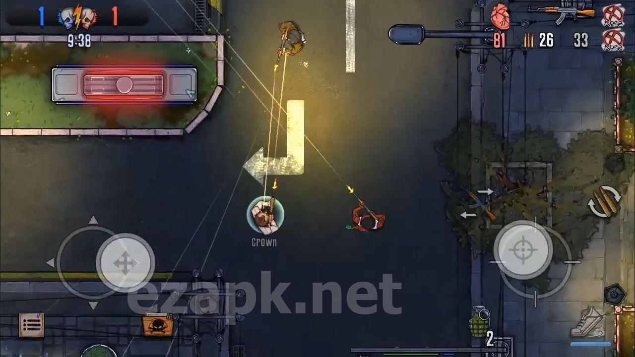 Urban Crooks - Top-Down Shooter Multiplayer Game