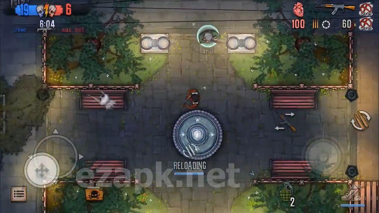 Urban Crooks - Top-Down Shooter Multiplayer Game