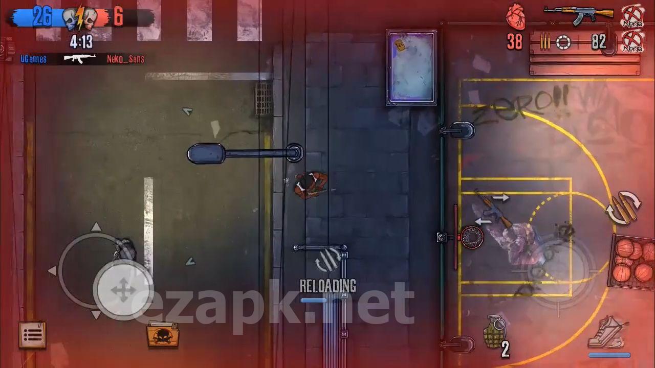 Urban Crooks - Top-Down Shooter Multiplayer Game