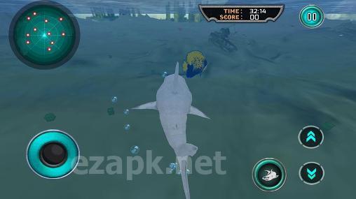 Hungry white shark revenge 3D