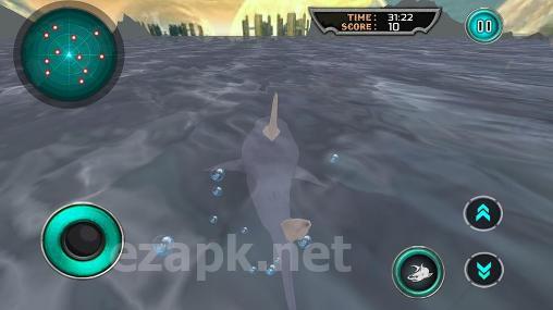 Hungry white shark revenge 3D
