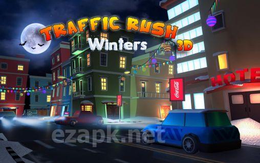 Traffic rush winters 3D