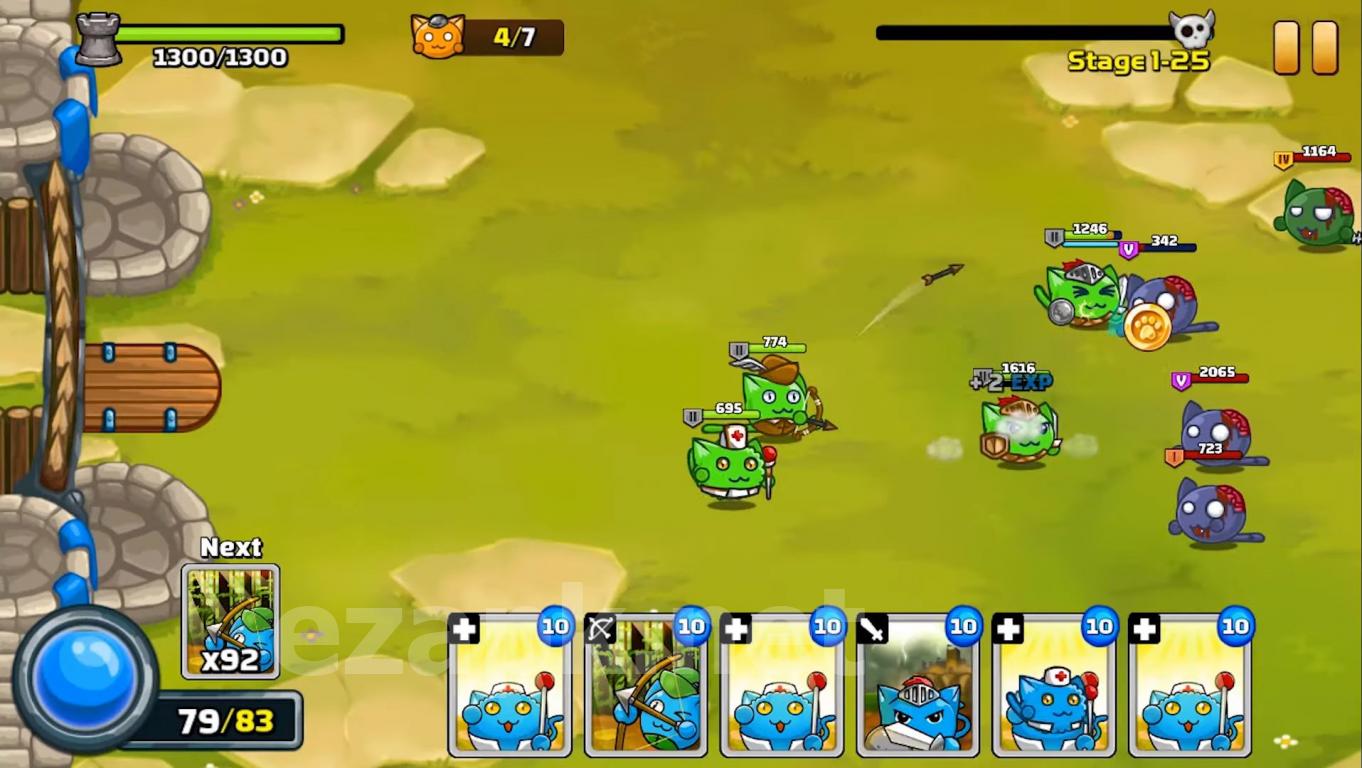 Meowar - PvP Cat Merge Defense TD