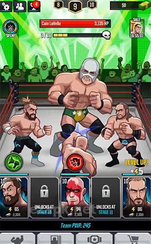 WWE tap mania
