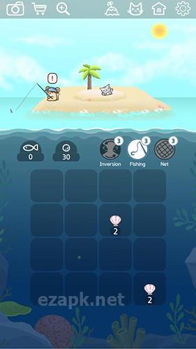 Kitty cat island: 2048 puzzle
