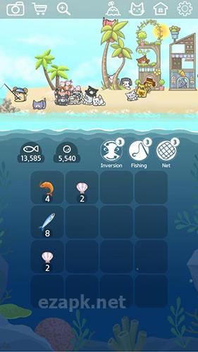 Kitty cat island: 2048 puzzle
