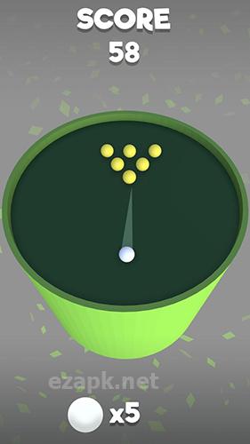 Circle shoot pool