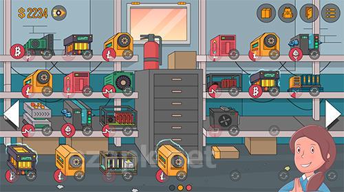 Idle miner simulator: Tap tap bitcoin tycoon