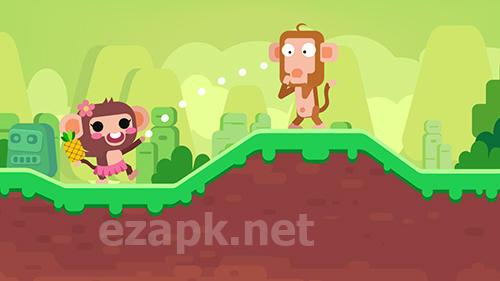 Monkey attack: War fight