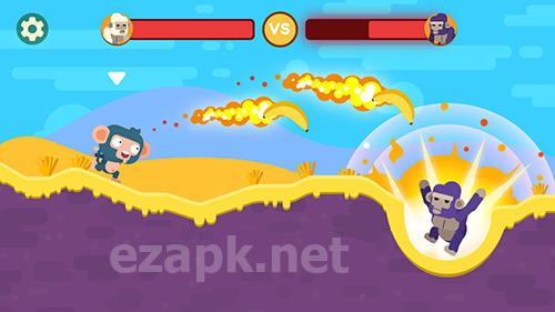 Monkey attack: War fight