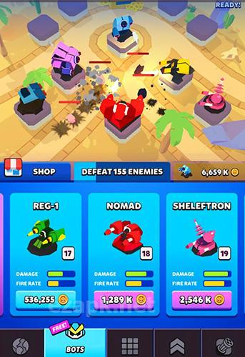 Merge tower bots