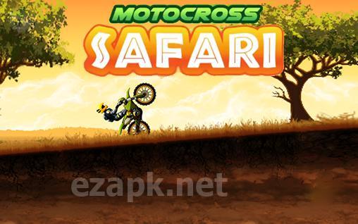 Safari motocross racing