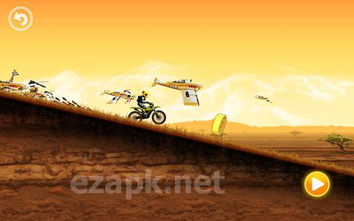 Safari motocross racing
