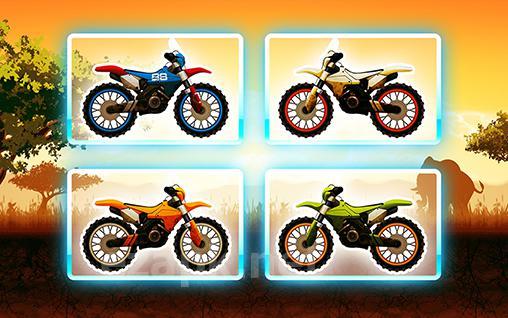 Safari motocross racing