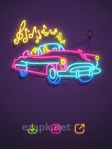 Neon it! 3D light art puzzle