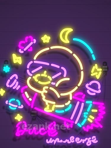 Neon it! 3D light art puzzle