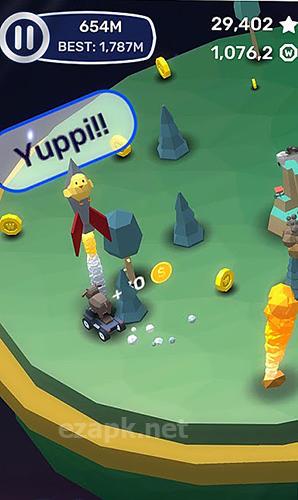 Mr. Drive runner: Race under the meteor shower