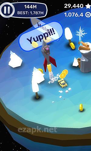 Mr. Drive runner: Race under the meteor shower