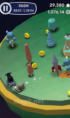 Mr. Drive runner: Race under the meteor shower