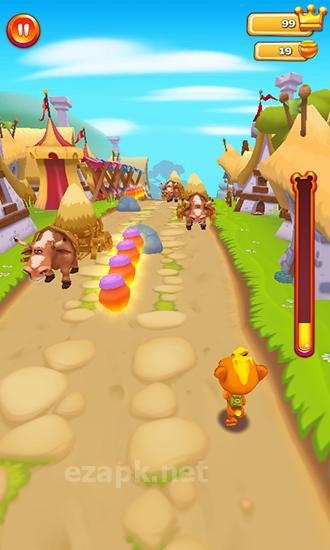 Honey rush: Run Teddy run