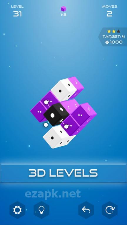 Cubia - 3D Slide Puzzle