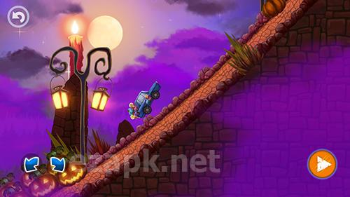 Halloween cars: Monster race